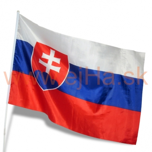 Vlajka SLOVAKIA 90 X 150 cm